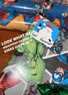 Дочь Мартина Скорсезе упаковала подарки отцу в комиксы Marvel